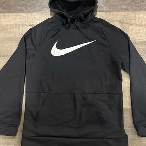 Nike Black Pullover with White Swoosh